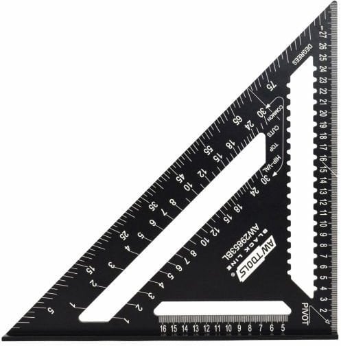 AWTOOLS KĄTOWNIK STOLARSKI ALUMINIOWY 12" BLACK LINE