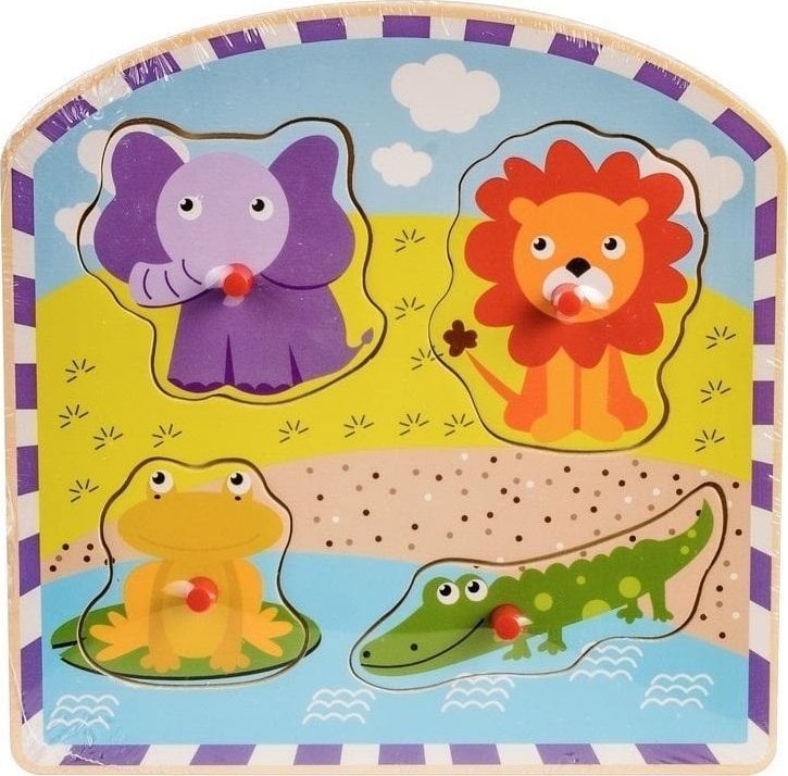 Daffi Układanka w ramce - safari