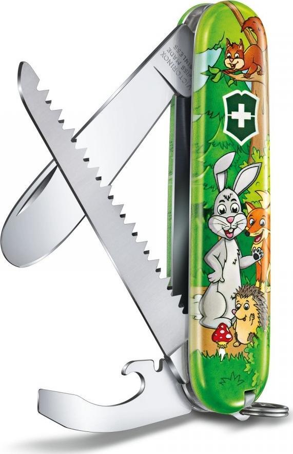Victorinox Zestaw dla dzieci scyzoryk My First Victorinox, zwierzęca edycja Królik Hopsi 0.2373.E2