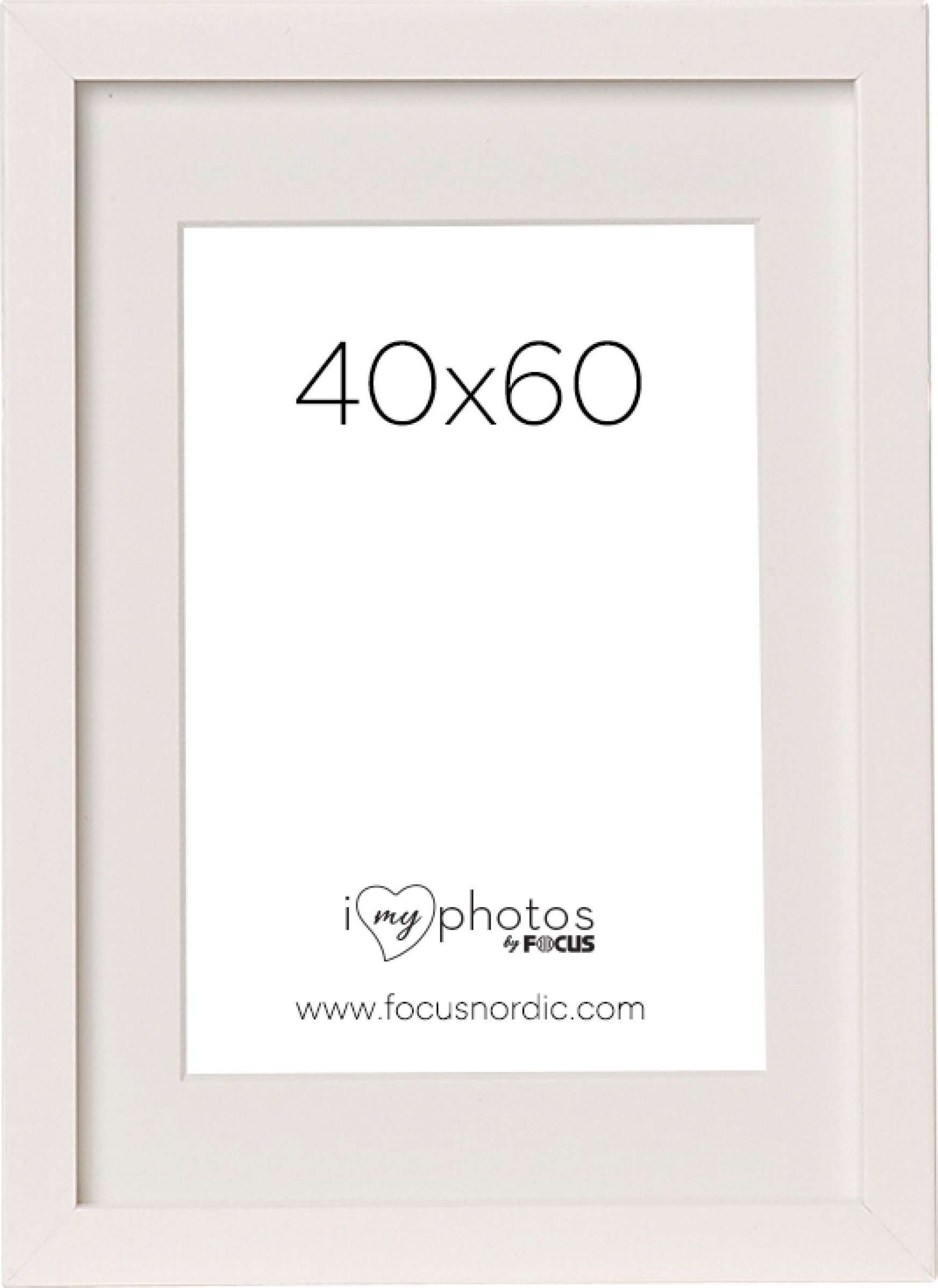 Ramka Focus Focus Vivaldi White 40x60