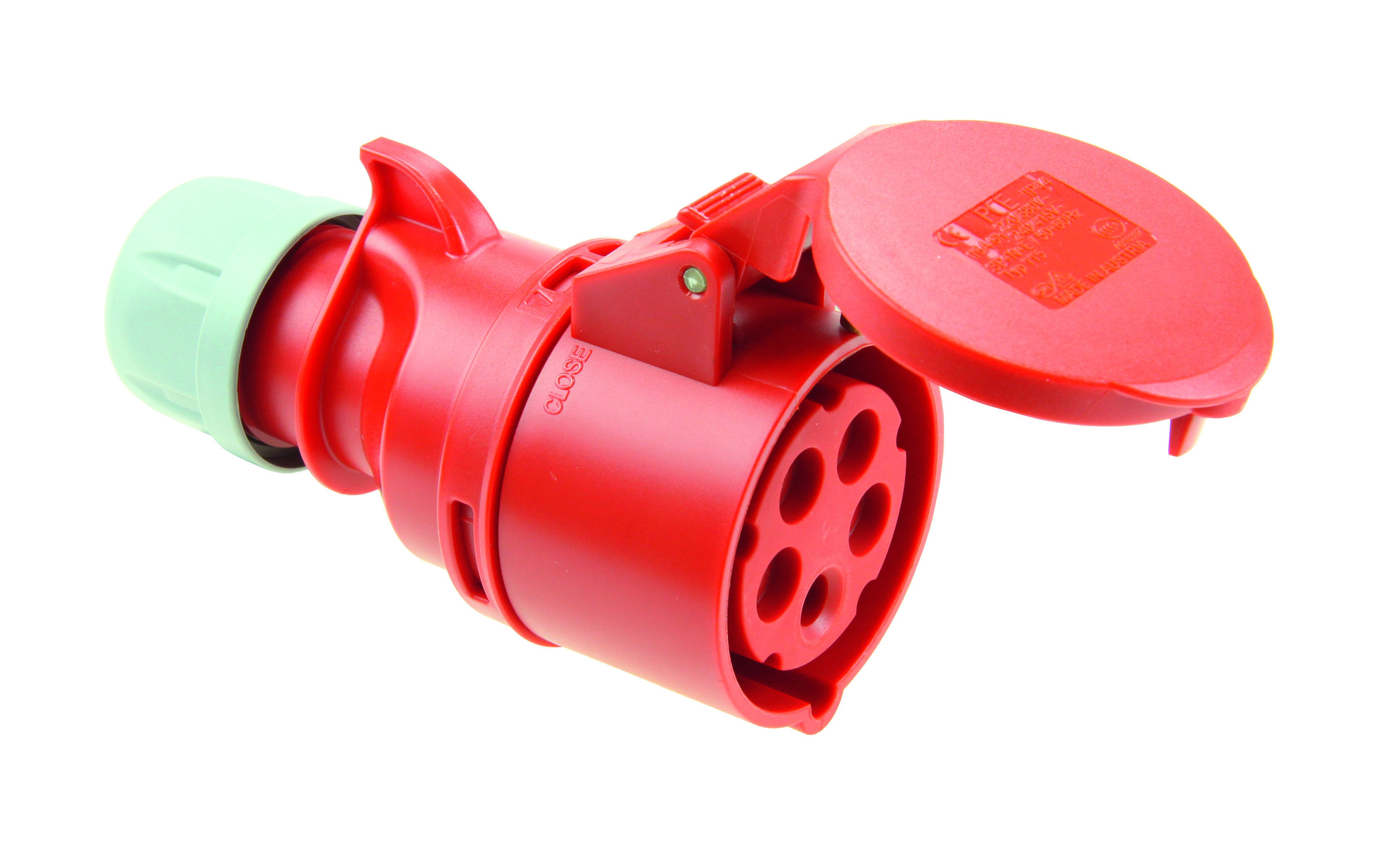 PCE Gniazdo przenośne Shark 32A 400V 3P+Z IP44 224-6