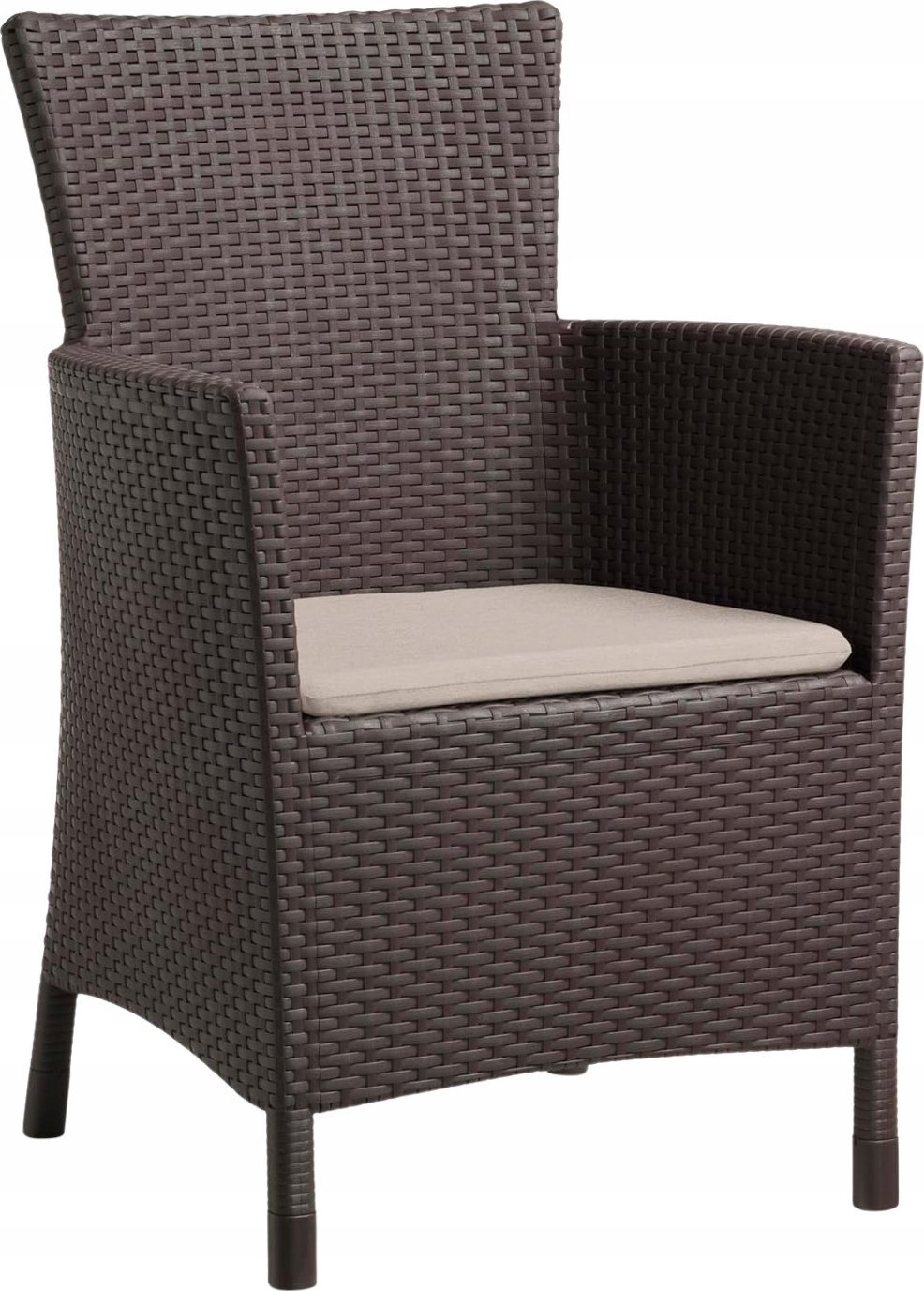 Curver KETER FOTEL OGRODOWY IOWA BRĄZ