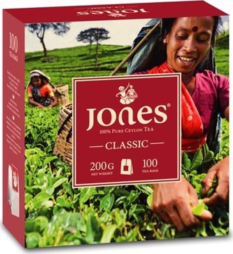 Herbata Jonnes Classic 100szt