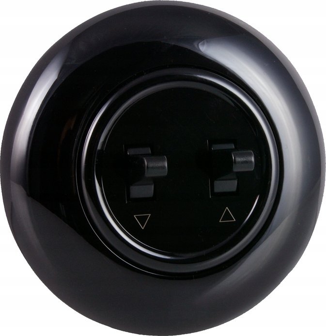 Electromalt Electromalt EX.one Włącznik żaluzjowy ramka czarny