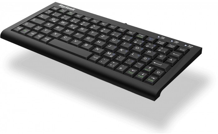 KEYSONIC Super Mini keyboard with integrated Smart-Touchpad (UK)
