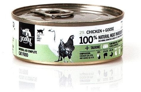 3Coty CHICKEN + GOOSE for Adult cats 80g