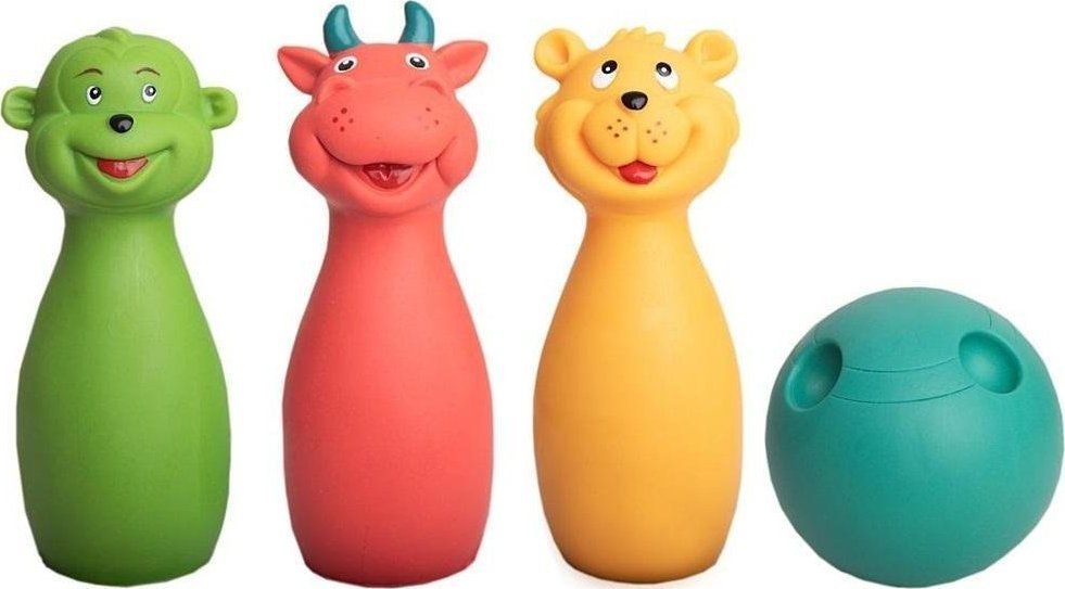 Hencz Toys Miękkie kręgle pastelowe