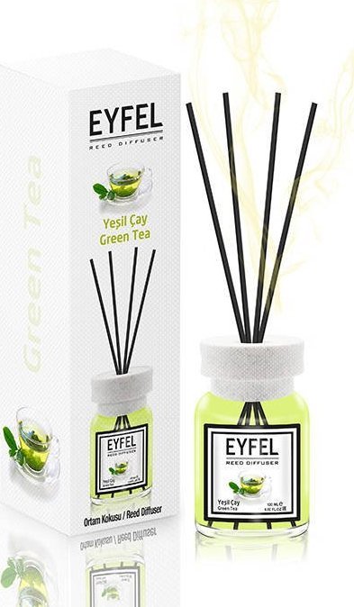 ART.ROZNE EYFEL Dyfuzor zapachowy z patyczkami - Zielona Herbata 110ml
