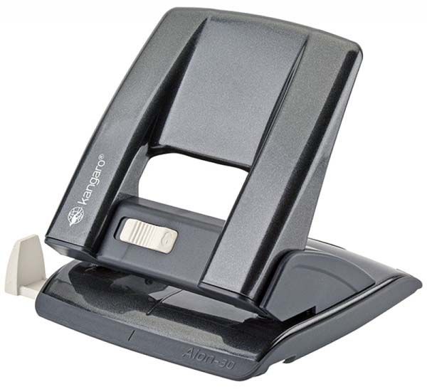 Dziurkacz Kangaro Aion-30 30 kartek Szary (KAA30-05)