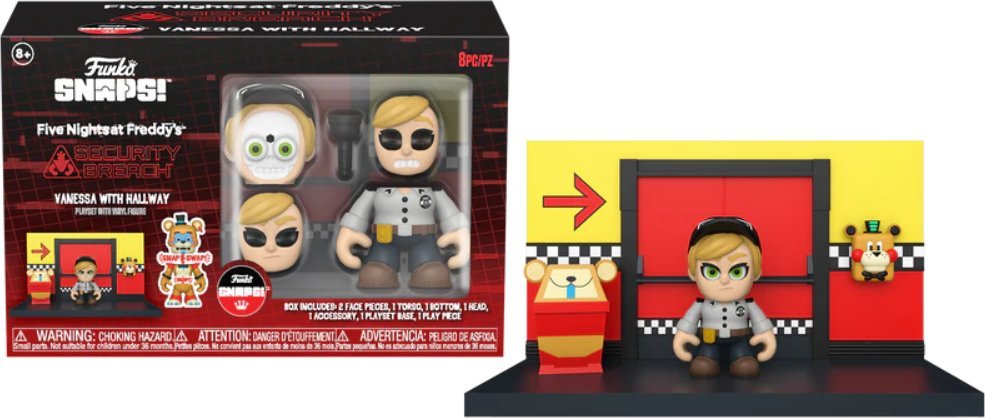 Figurka Funko Pop five nights at freddy's freddy fnaf hallway vanessa snap funko pop!