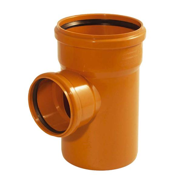 Wavin Trójnik kanalizacyjny 200x160x200mm 87° 3264337150