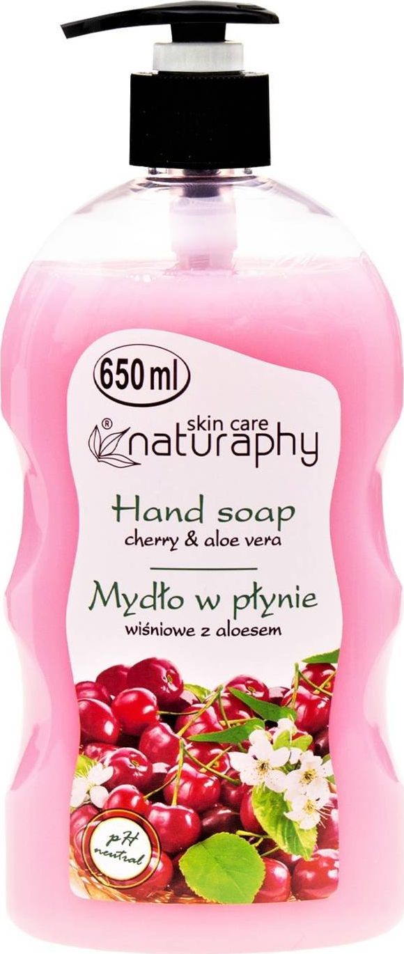 BluxCosmetics Mydło w płynie wiśniowe z aloesem 650 ml