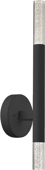 Kinkiet Zumaline Lampa na ścianę LED do holu czarny Zumaline ONE W0461-02E-P7P7