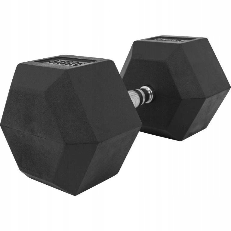 Hantla 47,5 kg profesjonalna sześciokątna hantel