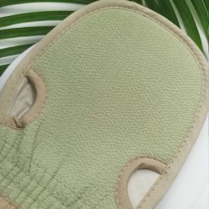 Yeye Rękawica dwustronnado peelingu i kąpieli Yeye Zielony