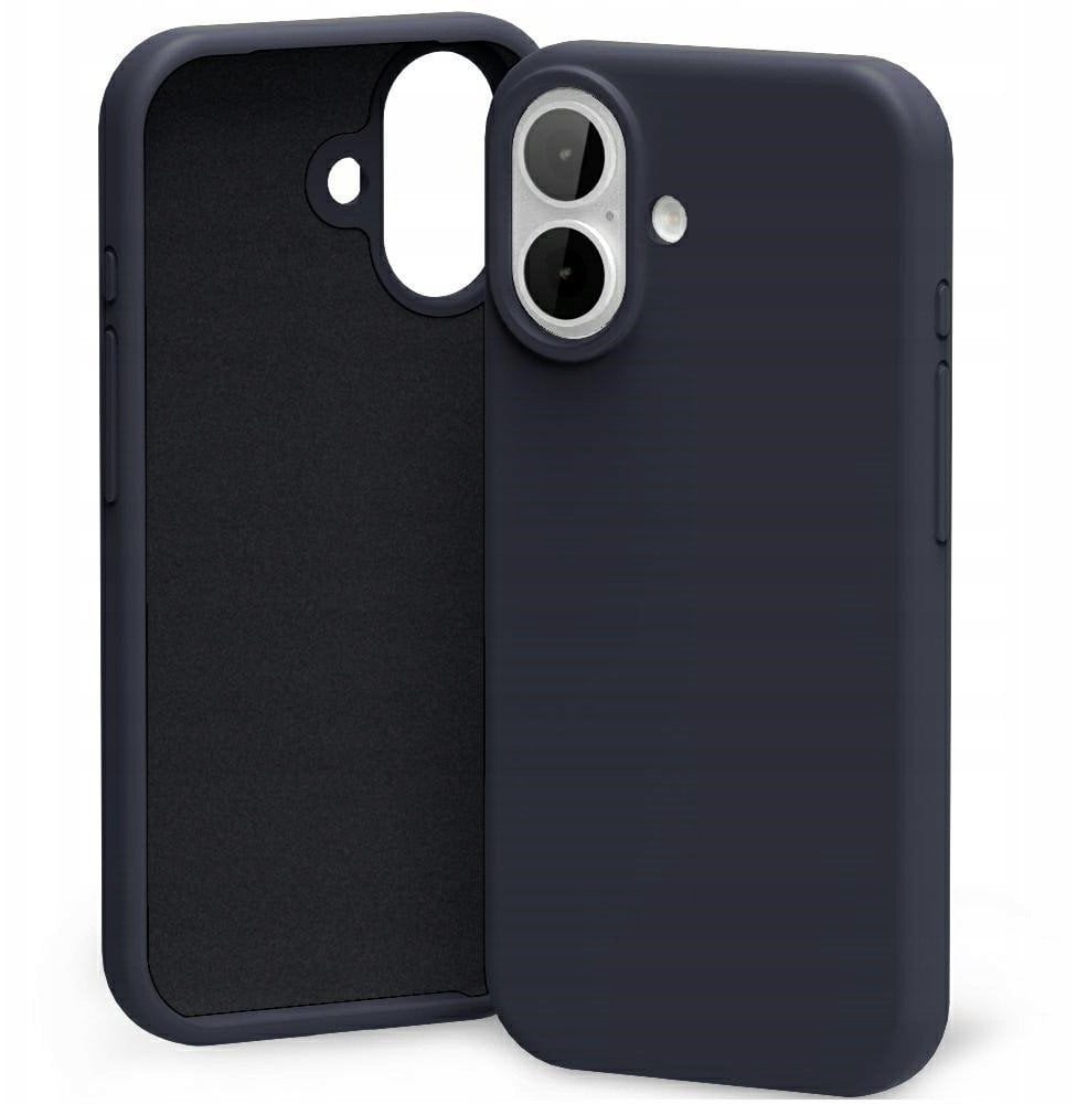 Etui Mercury Silicone do iPhone 17 granatowy