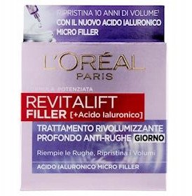 L'Oreal Paris, Revitalift Filler, Anti-Ageing, Cream, For Face, 50 ml For Women