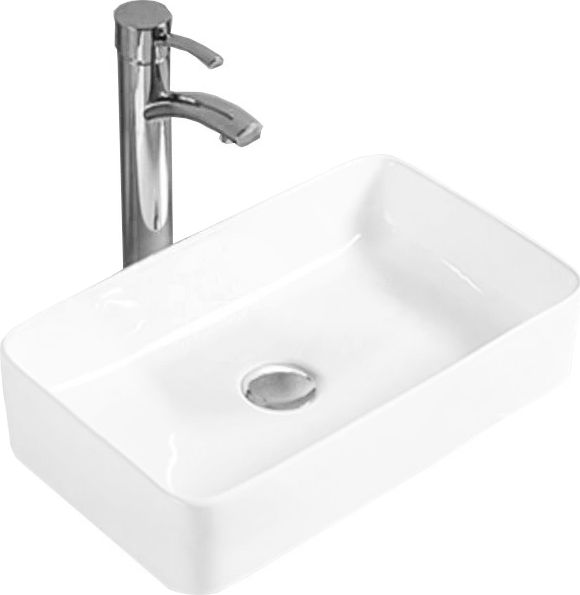 Umywalka Mexen Mexen Nadia umywalka nablatowa 46 x 23 cm biała - 21614600