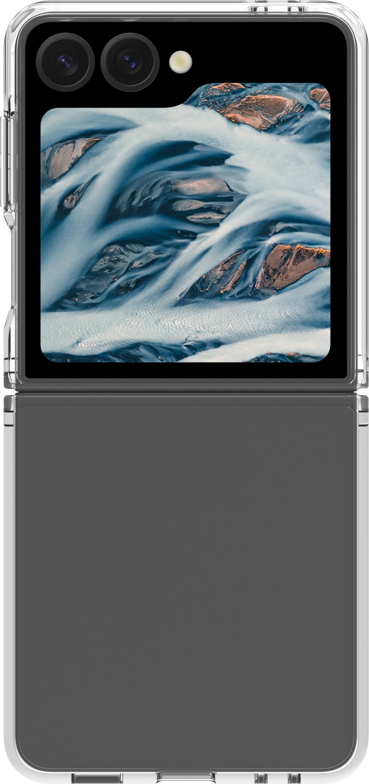 dbramante Iceland Pro - Tylny pokrowiec na telefon - tworzywo sztuczne - przezroczysty - na Samsung Galaxy Z Flip7