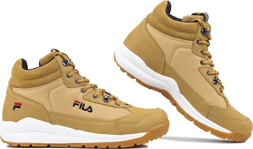 Buty męskie Fila Alpha mid brązowe FFM0168 70010 44