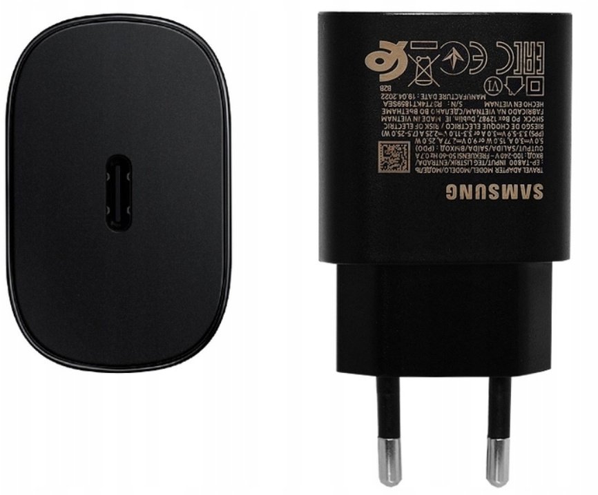 Ładowarka Samsung Szybka Ładowarka Sieciowa Szybkie ładowanie 25W Galaxy A35 A55 M35