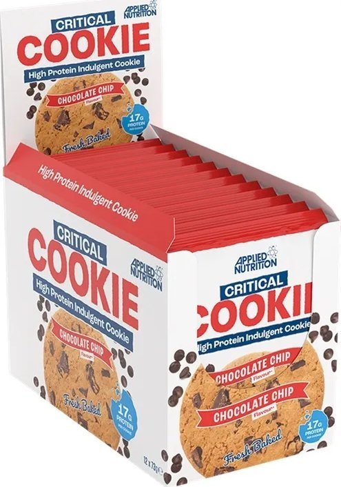 Applied Nutrition Applied Nutrition - Critical Cookie, Chocolate Chip, 12 x 85g