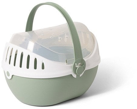 SAVIC-TRANSP. DLA GRYZONI ELMO MEDIUM BOTANICAL GREEN 30x24x20cm /3