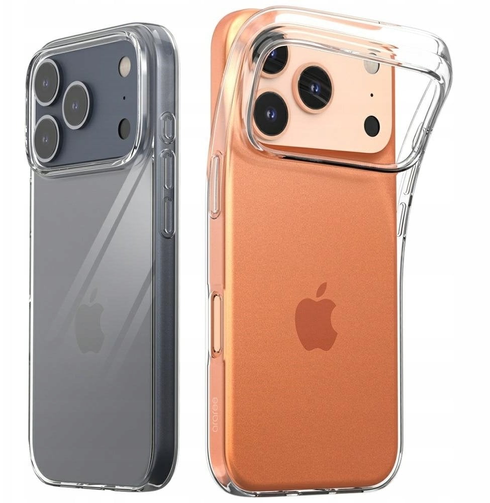 Etui Araree A Fit do iPhone 17 Pro przeźroczysty