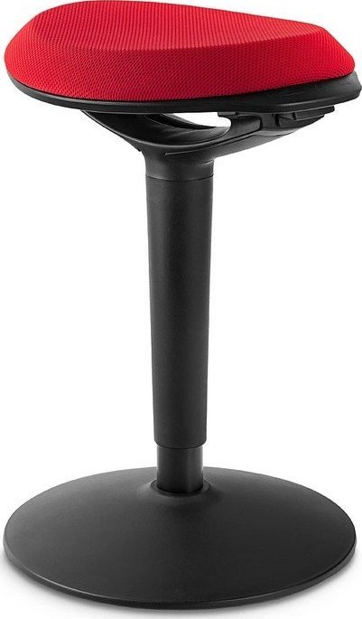 DM Ergonomiczny hoker balansujący Spacetronik Zippy (czarno-czerwony)