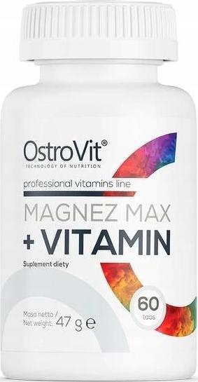 OstroVit OstroVit MAGNEZ MAX + WITAMINY multivitamina z magnezem one size