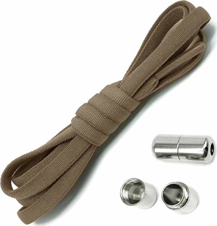 Aptel SZNURÓWKI bez Wiązania Sznurowadła 100cm brązowe AG841C