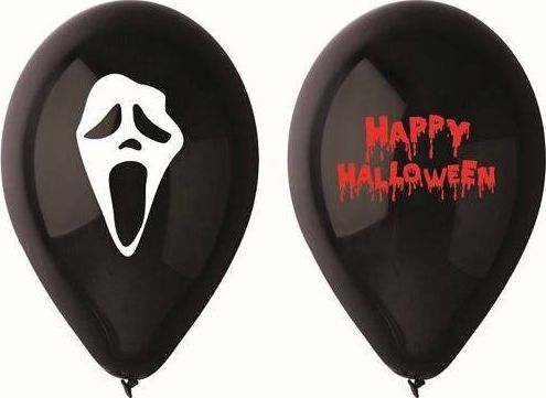 GMR Balony lateksowe Krzyk - 30 cm - 5 szt. uniwersalny