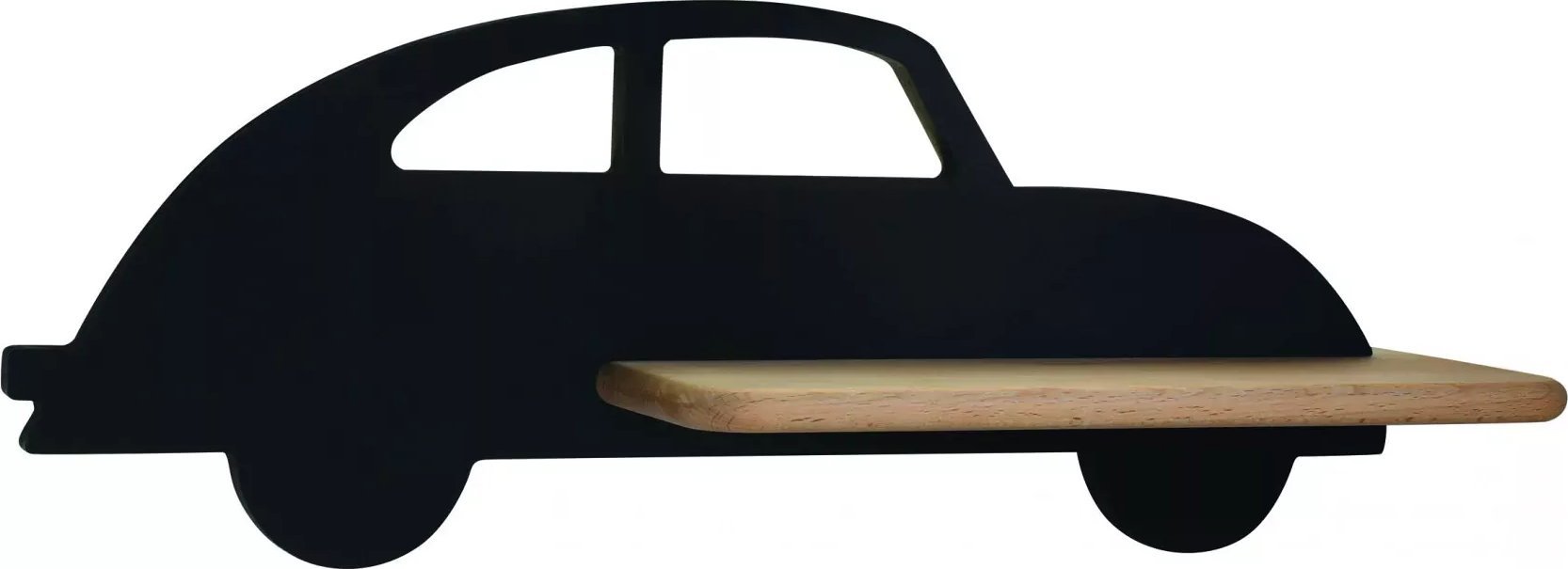 Lumes Czarny kinkiet ścienny w kształcie auta dla dzieci - K042-Acar