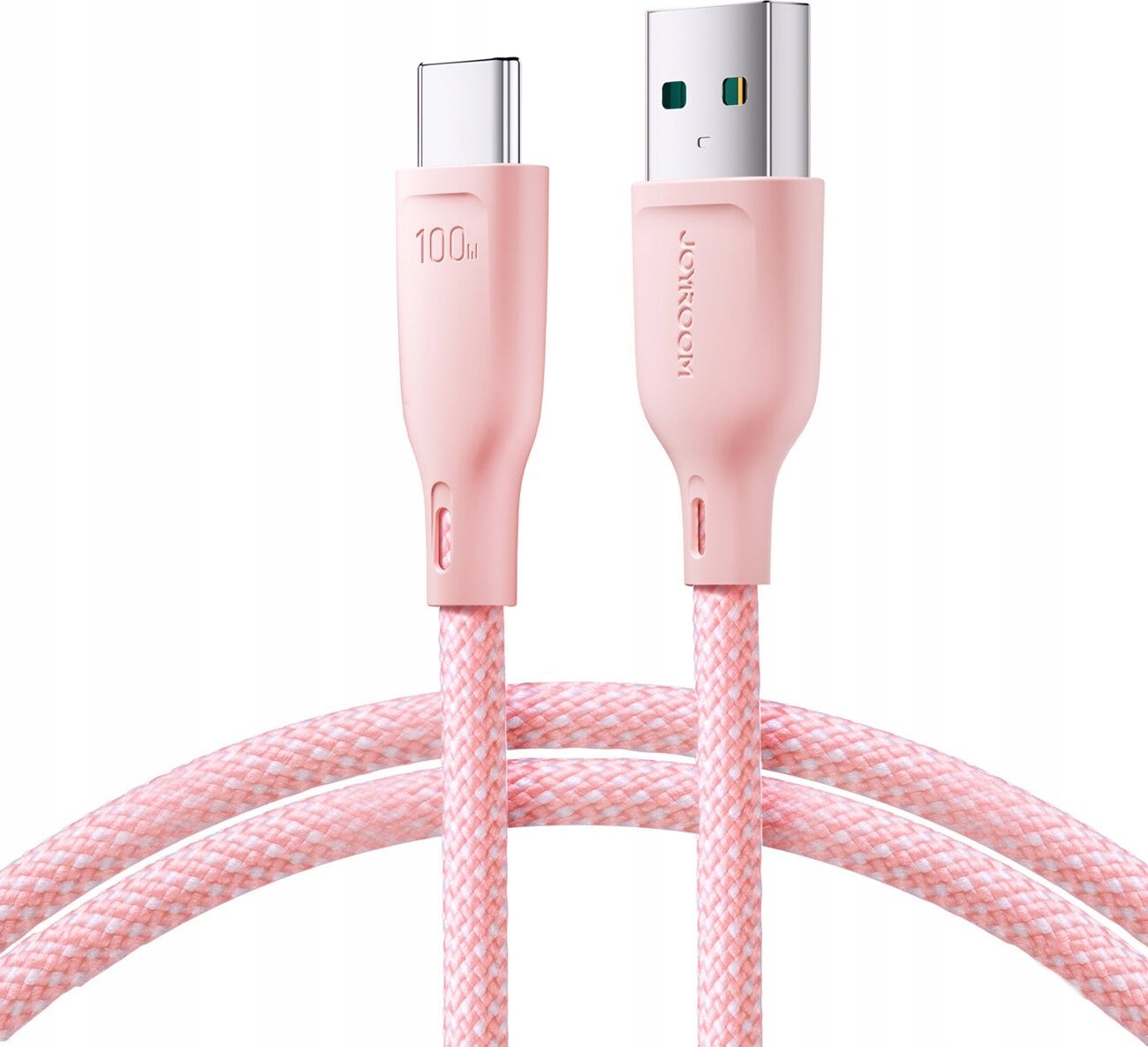 Kabel USB Joyroom USB-A - USB-C 1 m Różowy (JYR797)