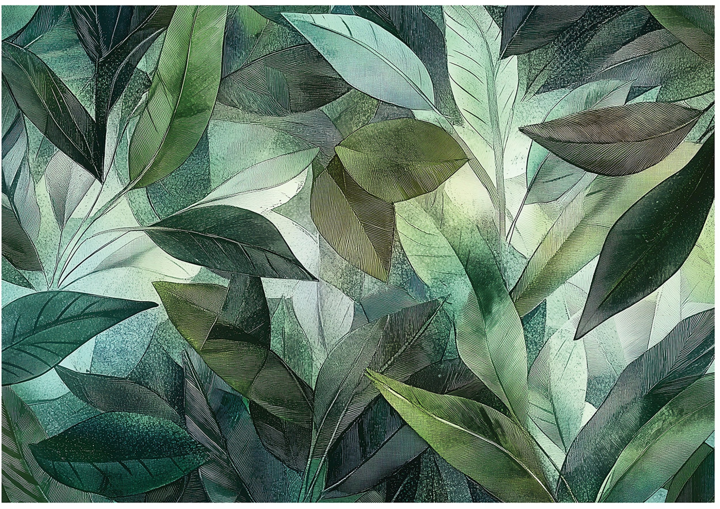 Fototapeta Liście Natura Dżungla Sypialnia Salon Tapeta Flizelina 250X175