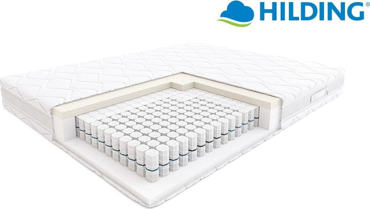 Hilding HILDING TANGO - materac kieszeniowy, sprężynowy, Rozmiar - 80x200, Twardość - H3, Pokrowiec - Velvet NEW