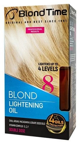 BLOND Time 8 Olejek rozjaśniający do 4 tonów 180ml