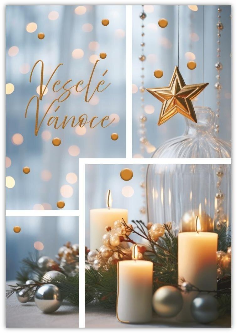 Trend Karnet Wesołych Świąt - Wesołych Świąt Czeski