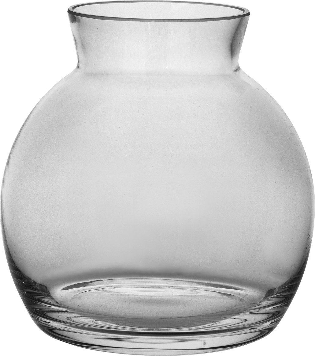 Witek Home Wazon szklany 16,5 cm beczułka Sigma Glass