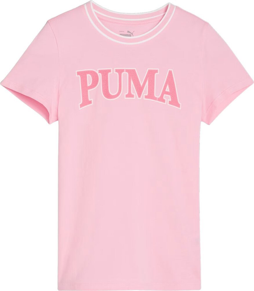 Puma Koszulka dla dzieci Puma Squad Tee różowa 679387 30 164cm
