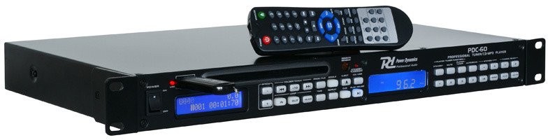 Odtwarzacz PDC-60 1U Media Player USB/CD z tunerem one size