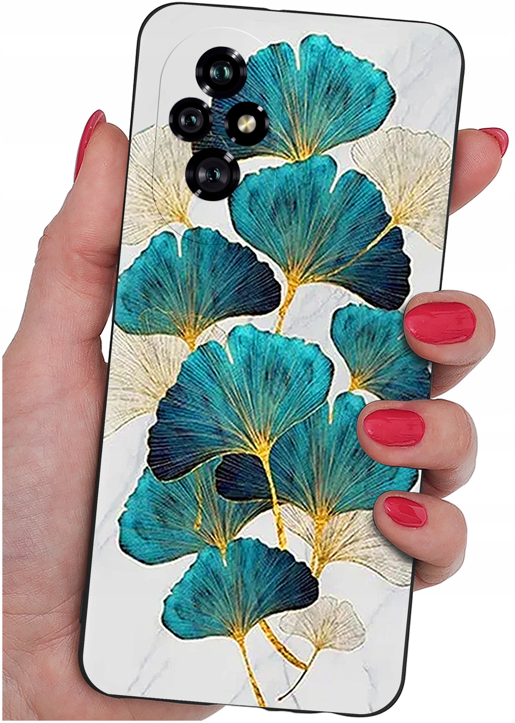 ETUI do Honor 200 5G | WZORY | SILIKONOWE MATT CASE + SZKŁO 9H