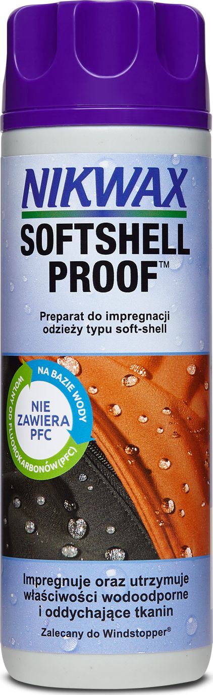 Nikwax Środek impregnujący SoftShell Proof Wash-In do odzieży 300 ml