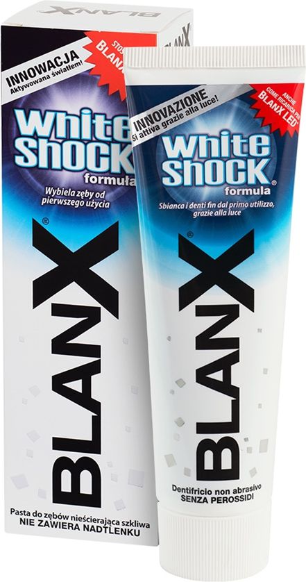BlanX White Shock Natychmiastowa biel 75ml