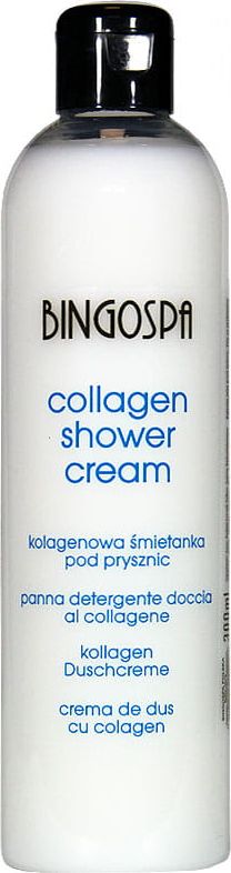 BingoSpa Żel pod prysznic Kolagenowa śmietanka 300ml