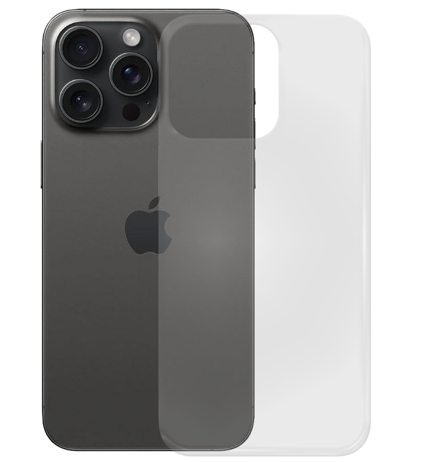 Pedea PEDEA Soft TPU Case für iPhone 15 Pro Max, transparent