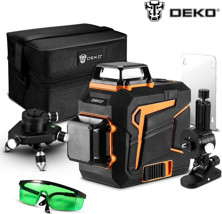 Deko Laser płaszczyznowy DKLL12PQ1 zielony 30 m