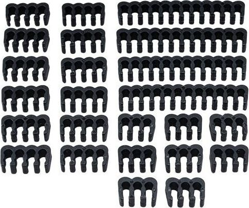 Organizer Akasa Grzebień Czarny 24 sztuki (Ak-MX293)