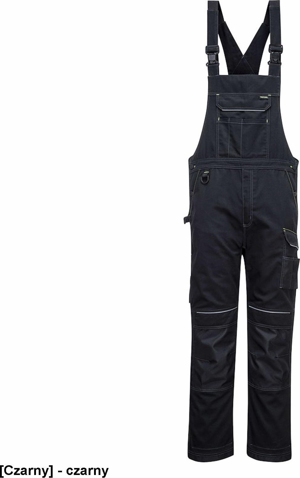 Portwest PW346 - Ogrodniczki robocze PW3 - czarny XL