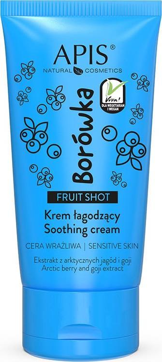 Apis Fruit Shot Borówka Krem łagodzący do twarzy 50ml